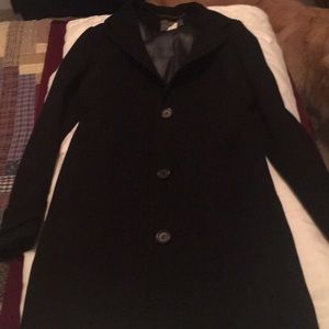 Long wool J.Crew pea coat in great condition